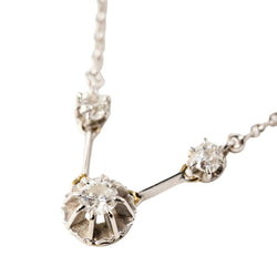 Collier Ras de cou en or blanc et diamants - Castafiore
