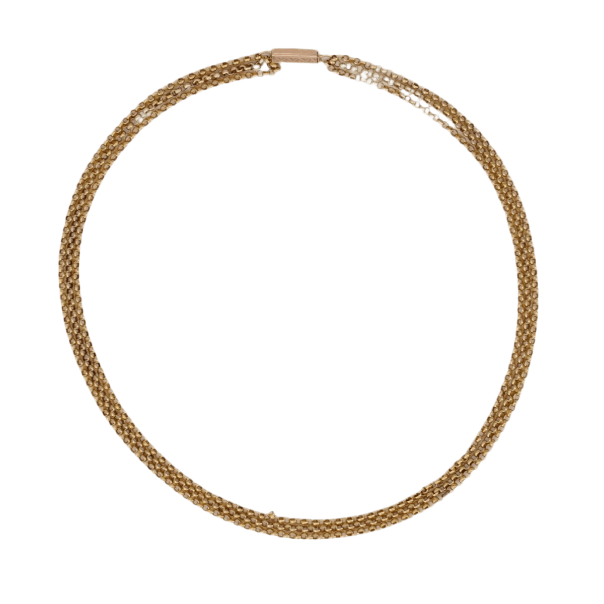 Collier Ras de Cou en or jaune - Castafiore