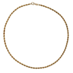 Necklace at yellow gold twisted