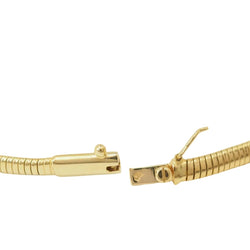 Collier Ras de Cou en or jaune et diamants - Castafiore