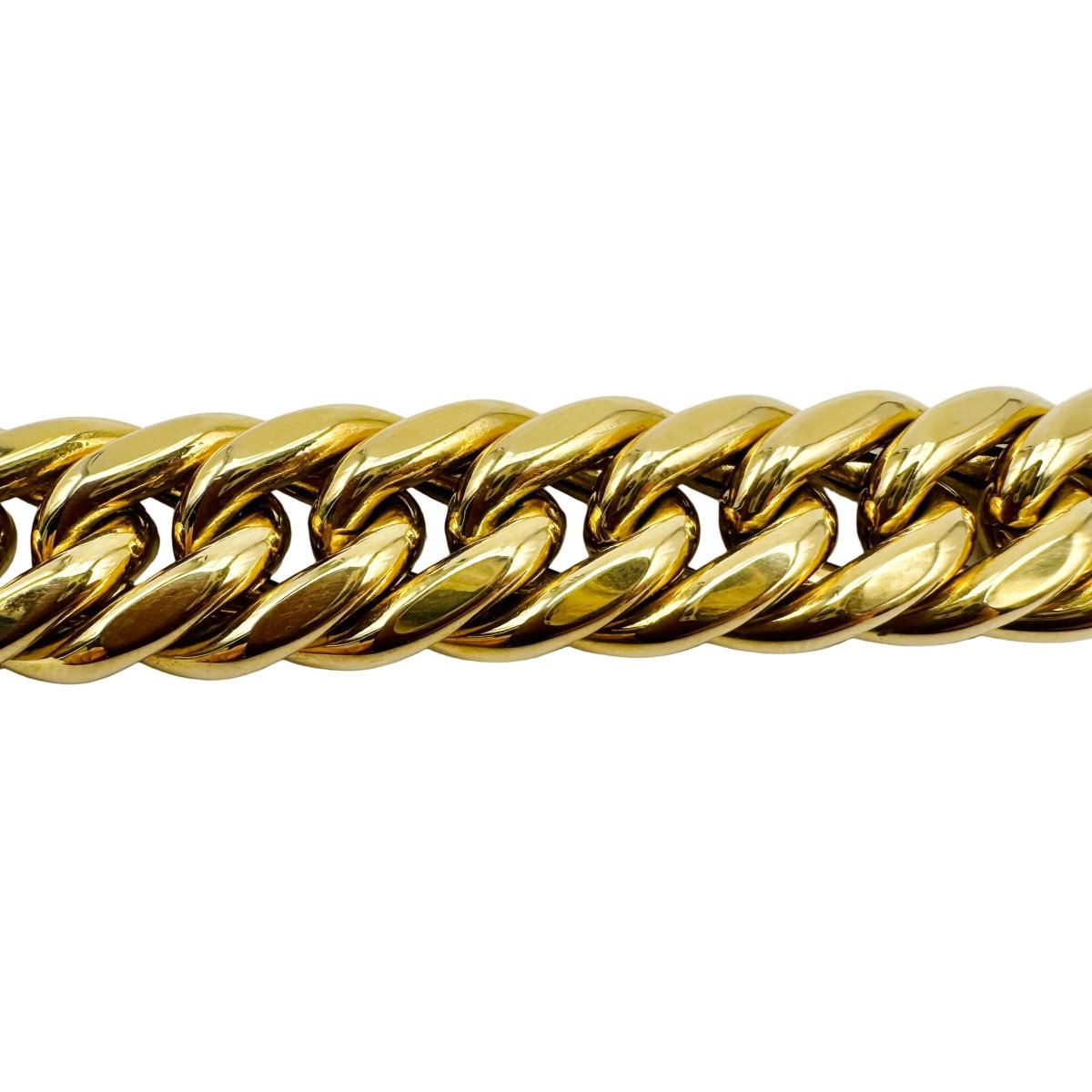 Collier Ras de cou en or jaune et diamants - Castafiore