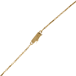 Collier Ras de Cou en or jaune, saphirs et diamants - Castafiore