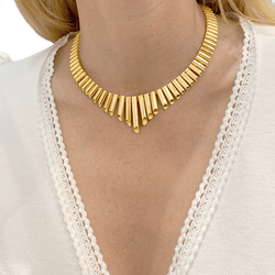 Collier Ras de Cou en or rose - Castafiore