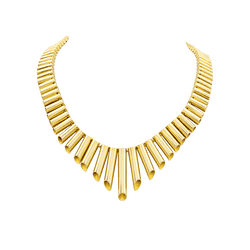 Collier Ras de Cou en or rose - Castafiore
