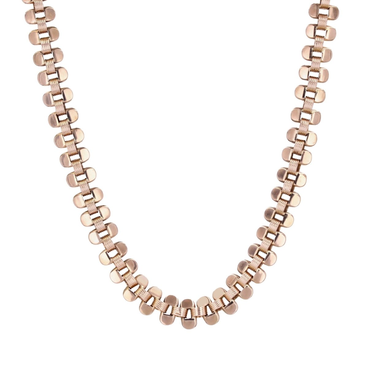 Collier Ras de Cou en or rose - Castafiore