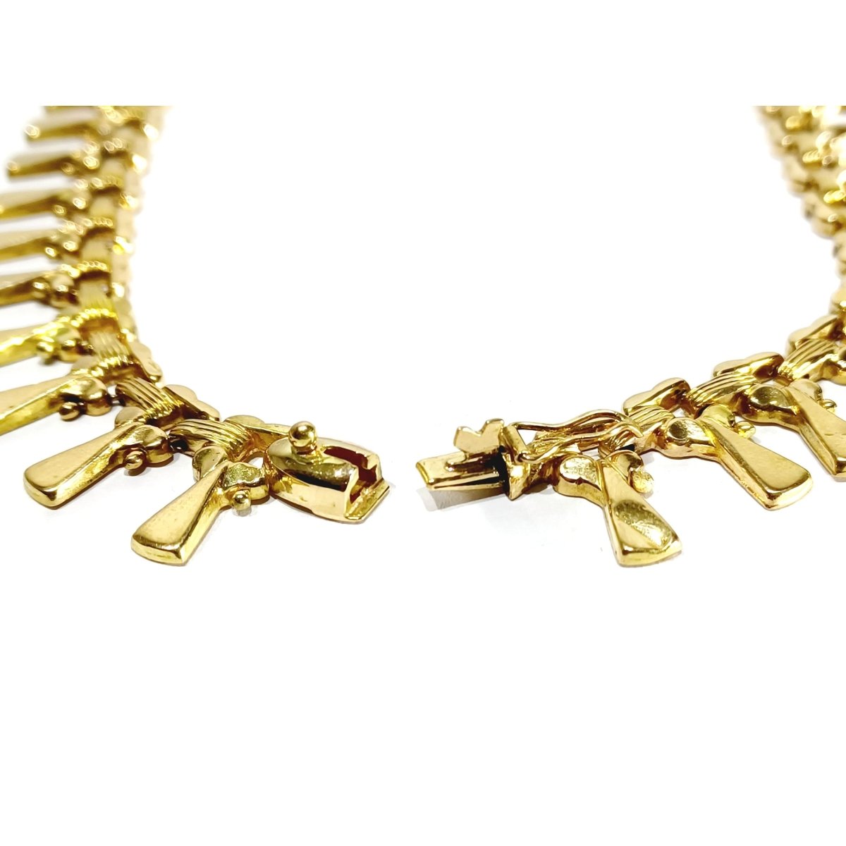 Collier Ras du cou en or rose - Castafiore