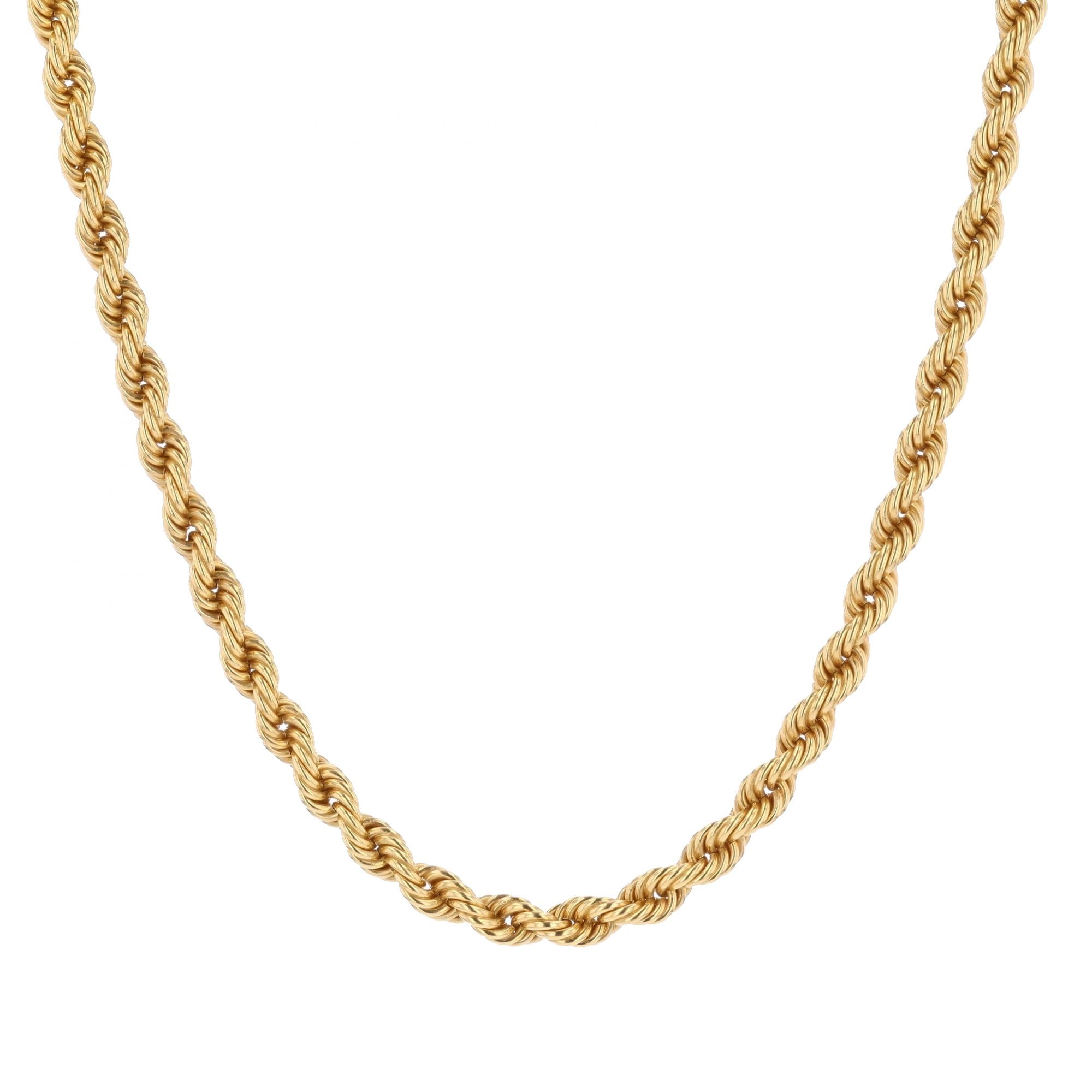 Necklace retro twists and candy clasp