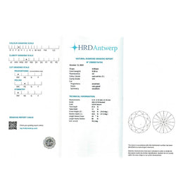 Collier rivière diamants en or blanc. - Castafiore