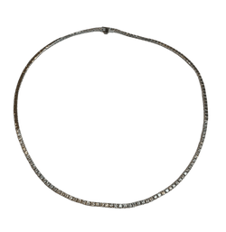 Collier Rivière en or blanc et diamants - Castafiore