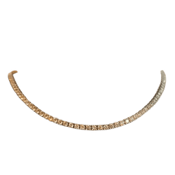 Collier Rivière en or blanc et diamants - Castafiore