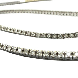 Collier Rivière en or blanc et diamants - Castafiore