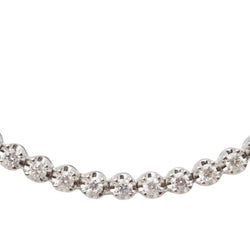 Collier rivière en or blanc et diamants - Castafiore