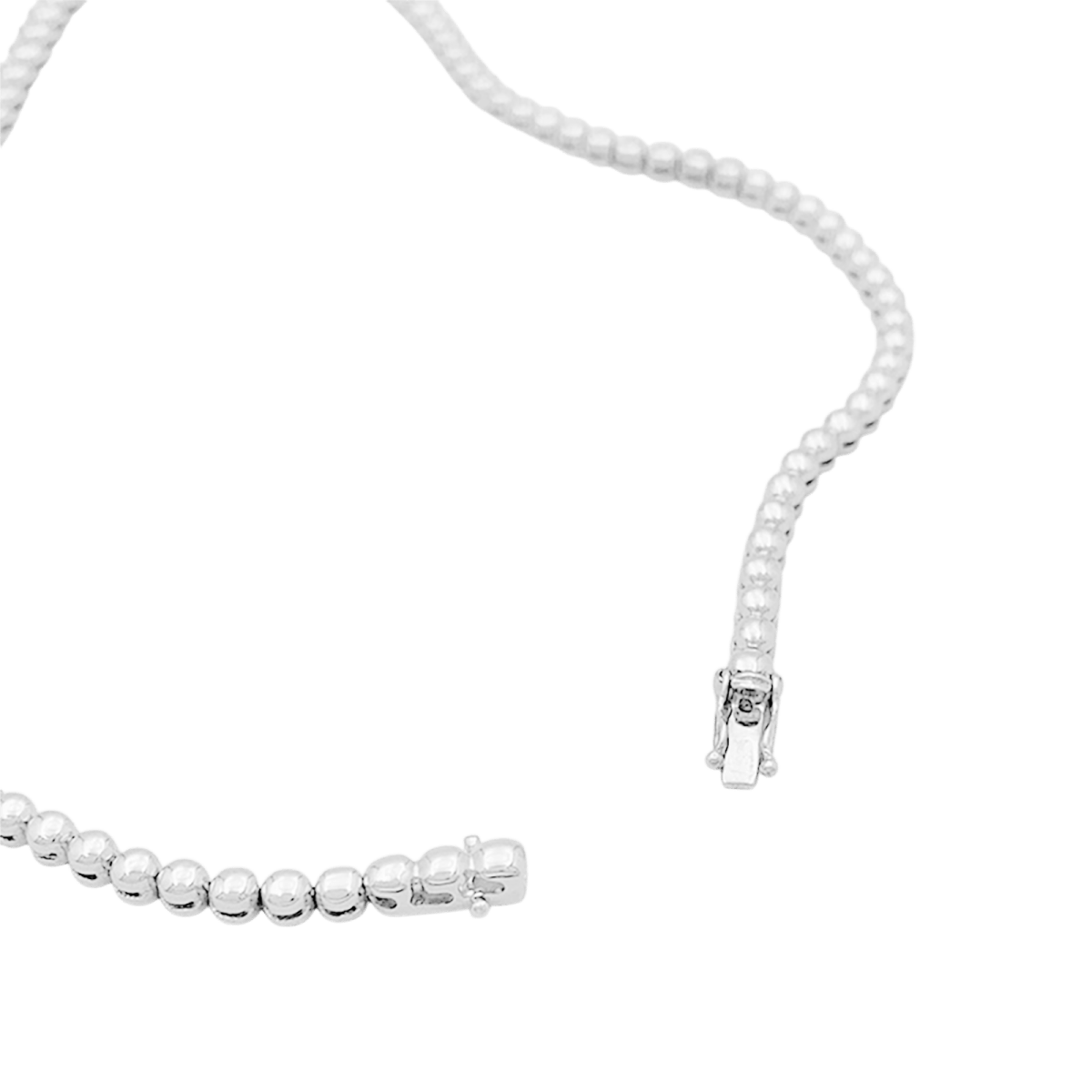 Collier Rivière en or blanc et diamants - Castafiore