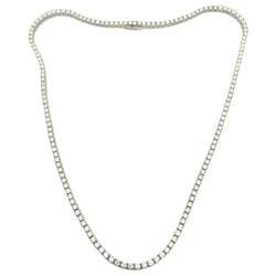 Collier Rivière en or blanc et diamants - Castafiore