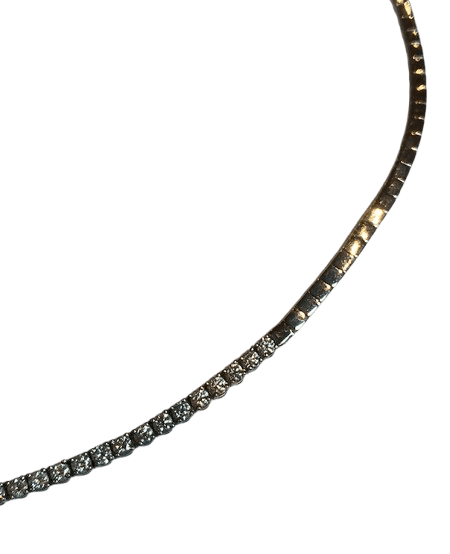 Collier Rivière en or blanc et diamants - Castafiore