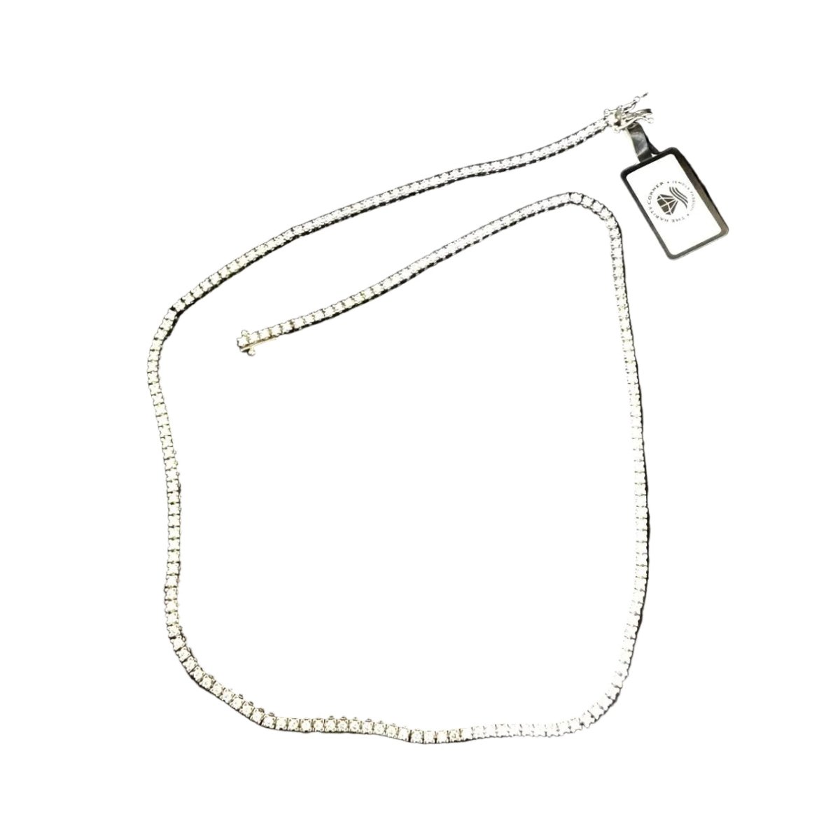 Collier Rivière en or blanc et diamants - Castafiore