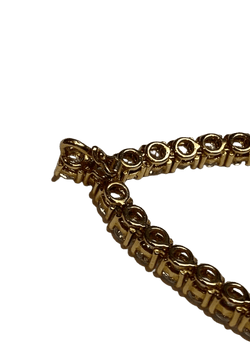 Collier Rivière en or jaune et diamants - Castafiore