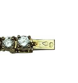 Collier Rivière en or jaune et diamants - Castafiore
