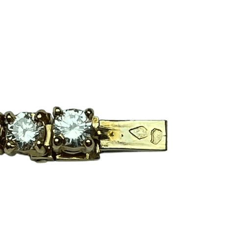 Collier Rivière en or jaune et diamants - Castafiore