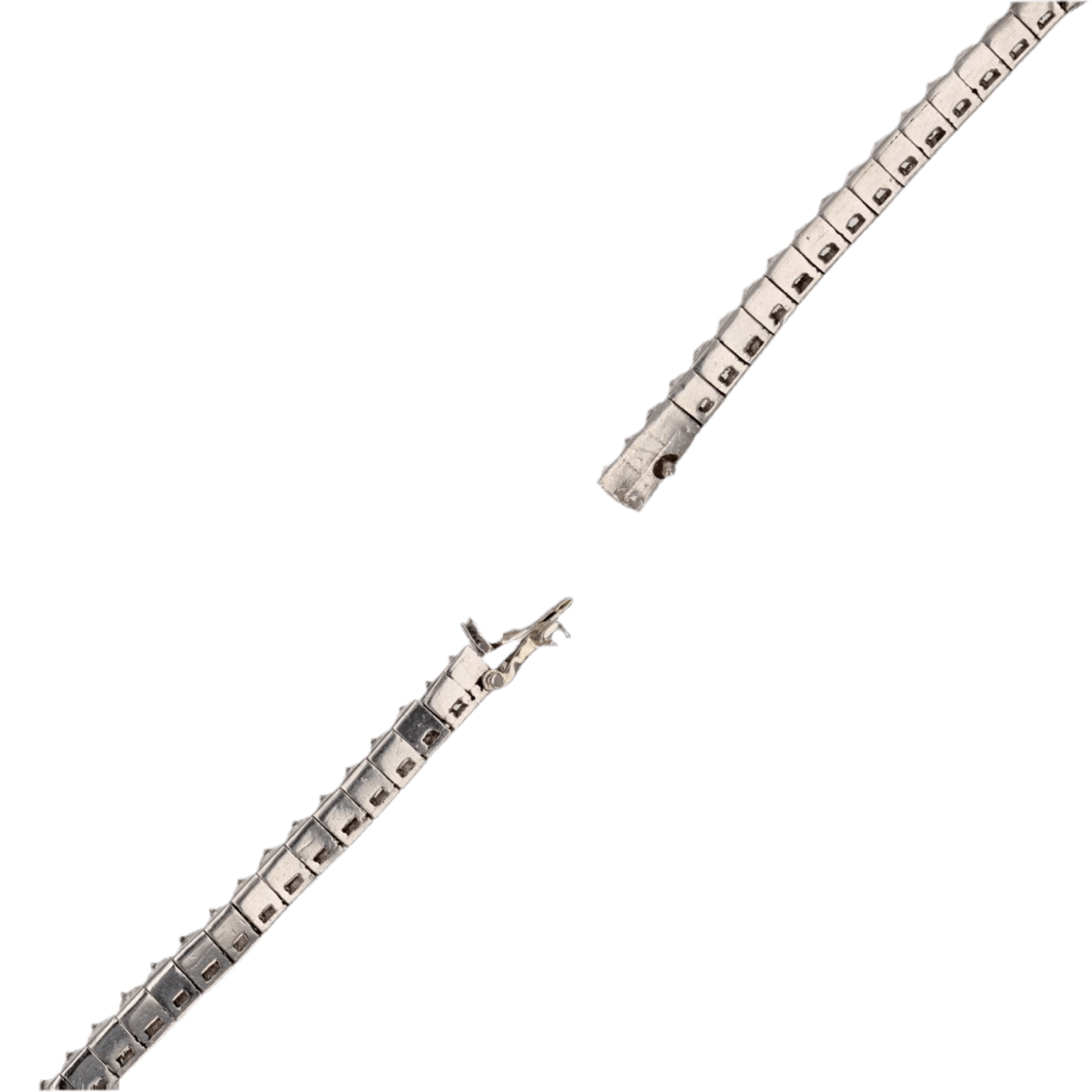 Collier Rivière KREISS en platine et diamants - Castafiore