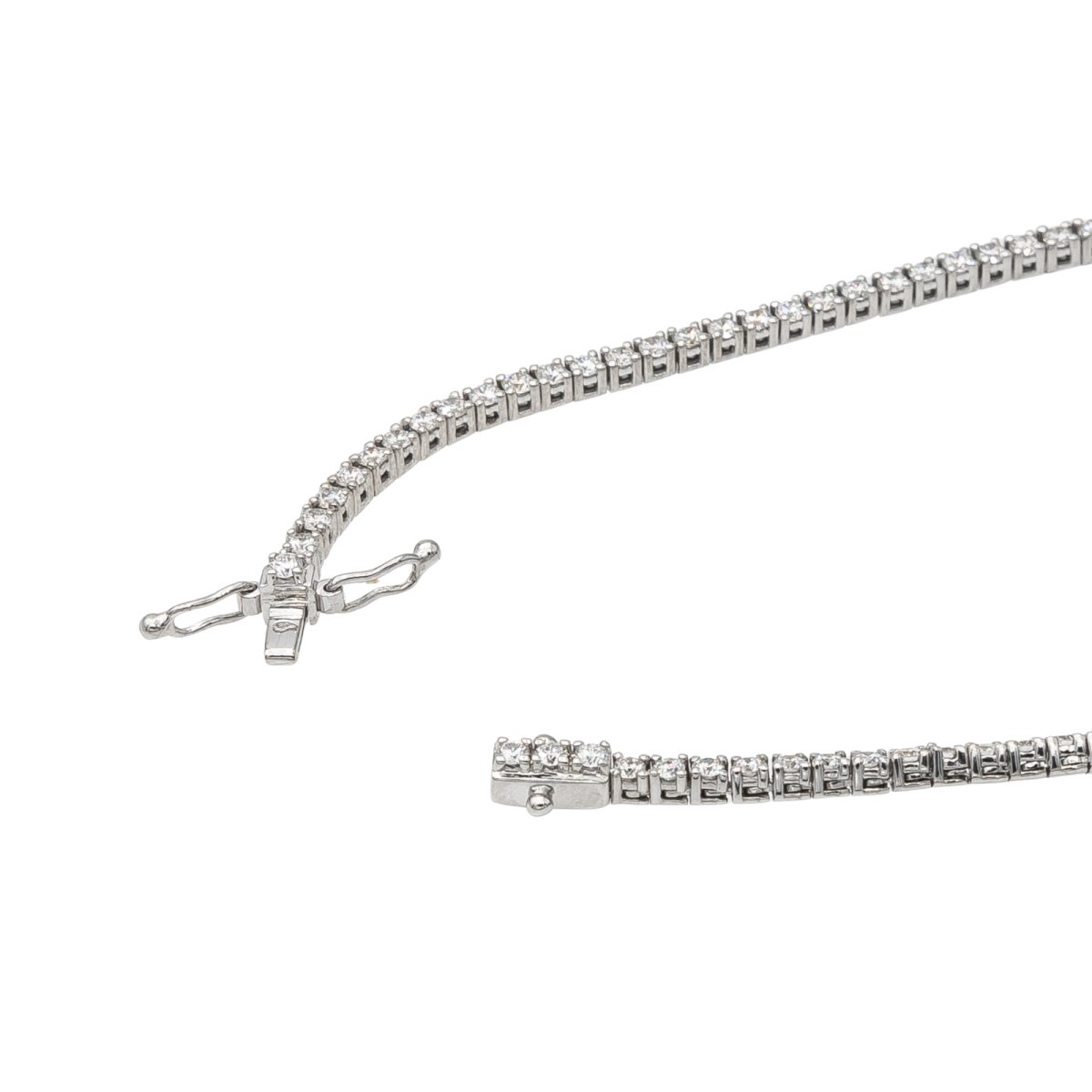 Collier Rivière Or blanc Diamant - Castafiore