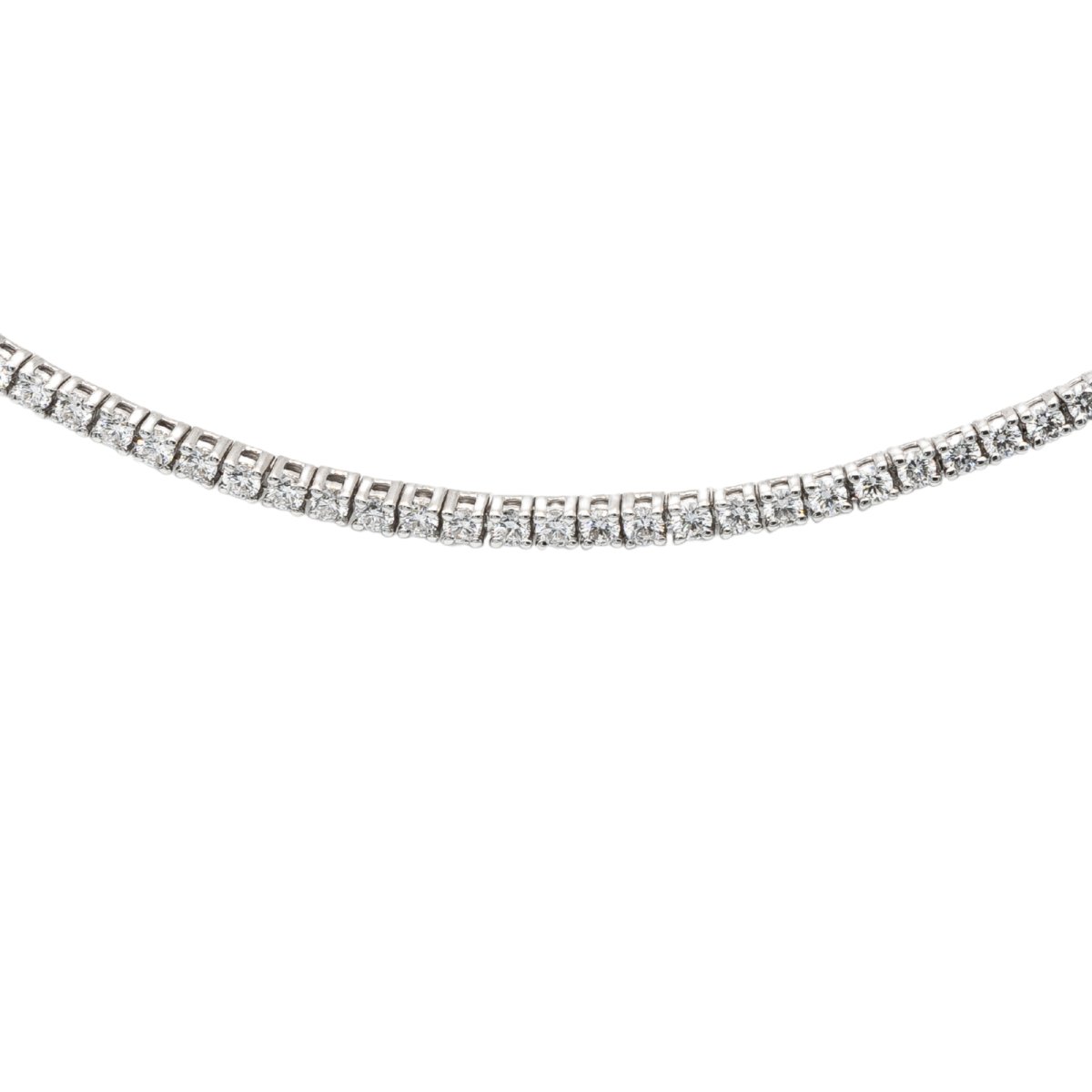 Collier Rivière Or blanc Diamant - Castafiore