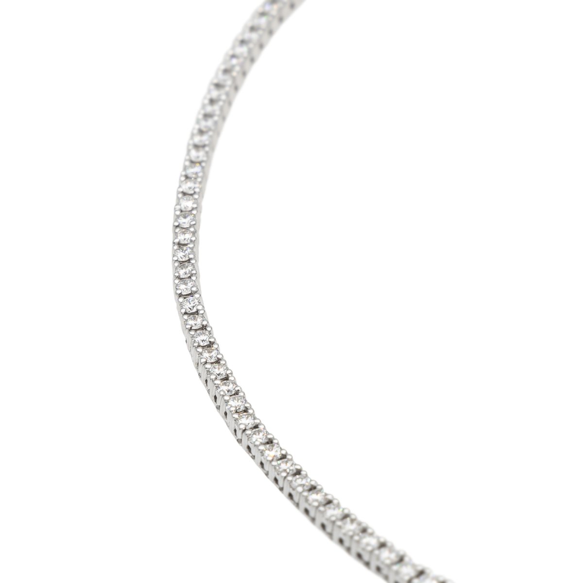 Collier Rivière Or blanc Diamant - Castafiore
