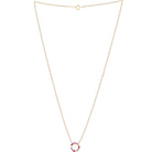 Collier Saphirs Multi Couleurs Or Rose - Castafiore