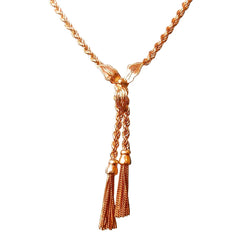 Collier Sautoir à pompons en or jaune - Castafiore