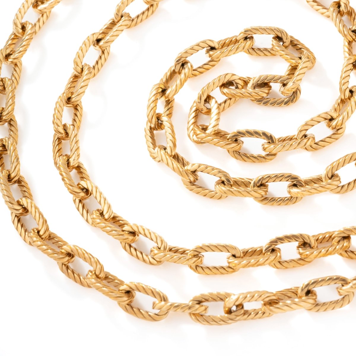 Collier Sautoir BOUCHERON en or jaune - Castafiore