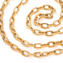 Collier Sautoir BOUCHERON en or jaune - Castafiore