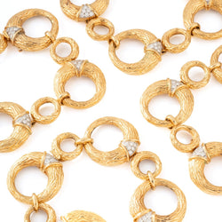 Collier Sautoir BOUCHERON transformable en or jaune et diamants - Castafiore