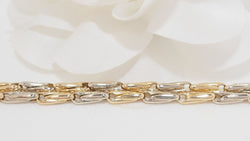 Collier Sautoir Cartier en or jaune grain d' avoine - Castafiore