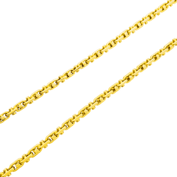 Chaumet long necklace, yellow gold.
