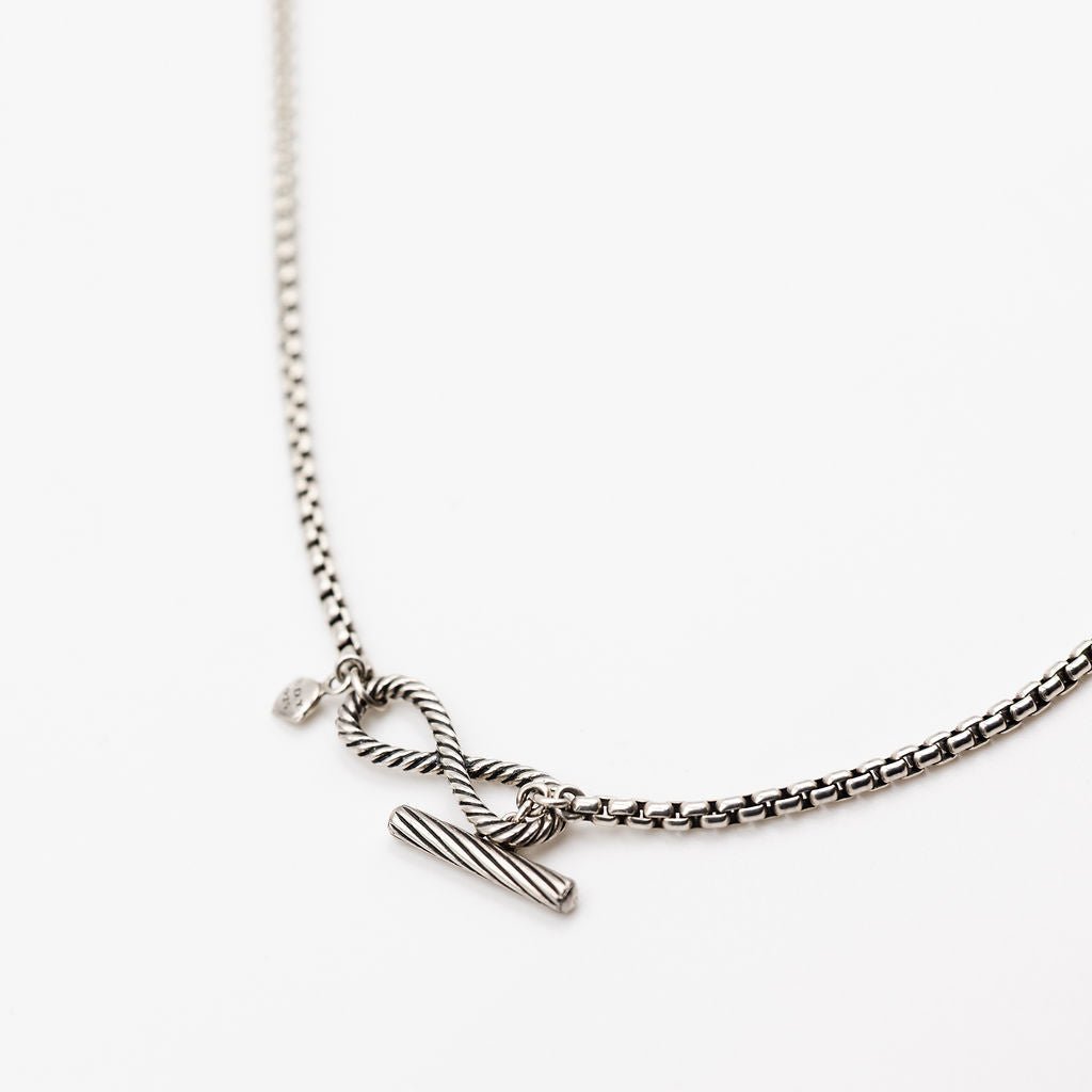 Collier Sautoir DAVID YURMAN en argent et topazes bleues - Castafiore