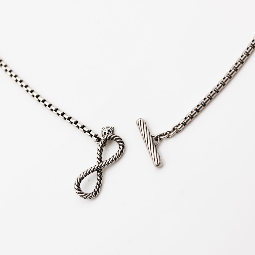 Collier Sautoir DAVID YURMAN en argent et topazes bleues - Castafiore