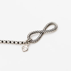 Collier Sautoir DAVID YURMAN en argent et topazes bleues - Castafiore
