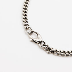 Collier Sautoir DAVID YURMAN "Gradient Curb Chain" en argent et or jaune - Castafiore