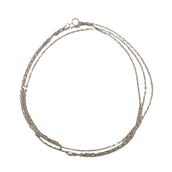 Collier Sautoir en argent - Castafiore