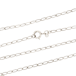 Collier Sautoir en argent - Castafiore