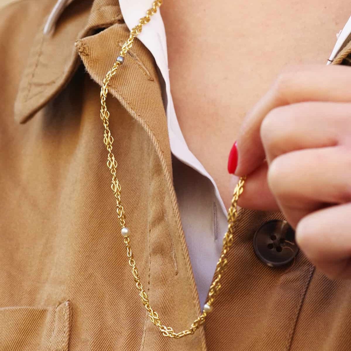 Collier Sautoir en or - Castafiore