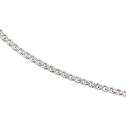 Necklace  Maille forçat White gold