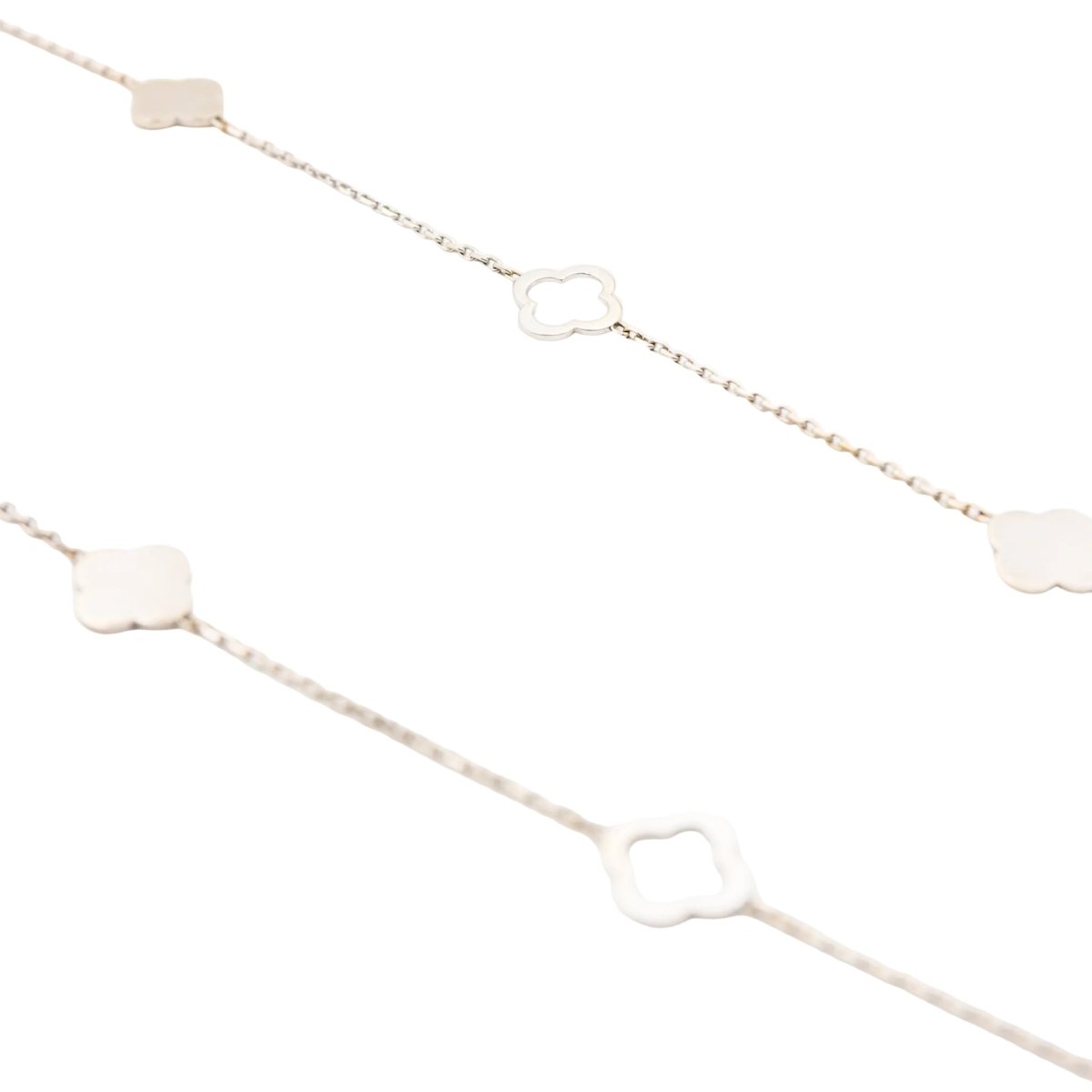 Collier Sautoir en or blanc - Castafiore