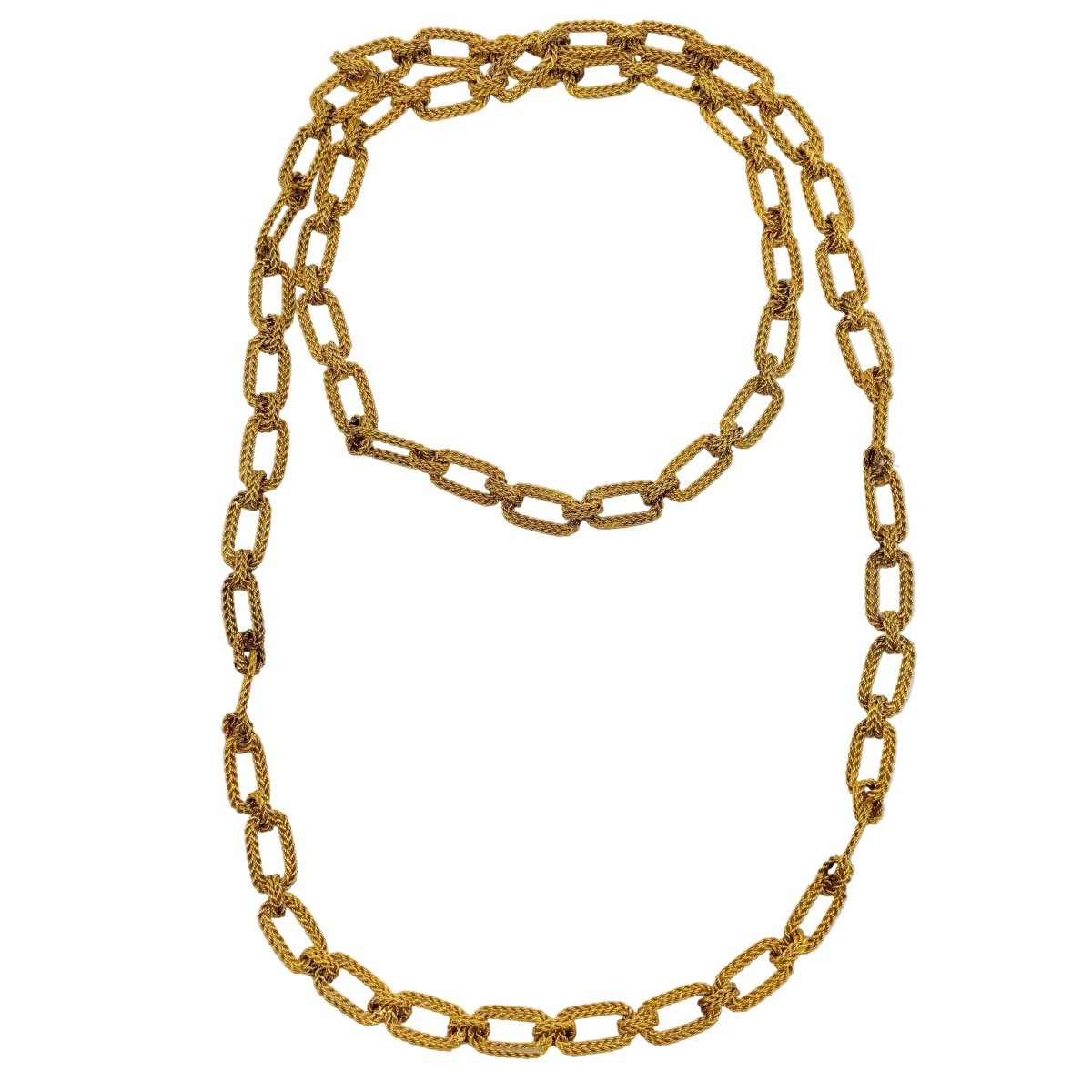 Collier Sautoir en or jaune - Castafiore