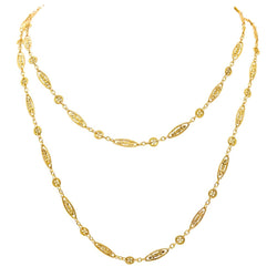 Collier Sautoir en or jaune - Castafiore