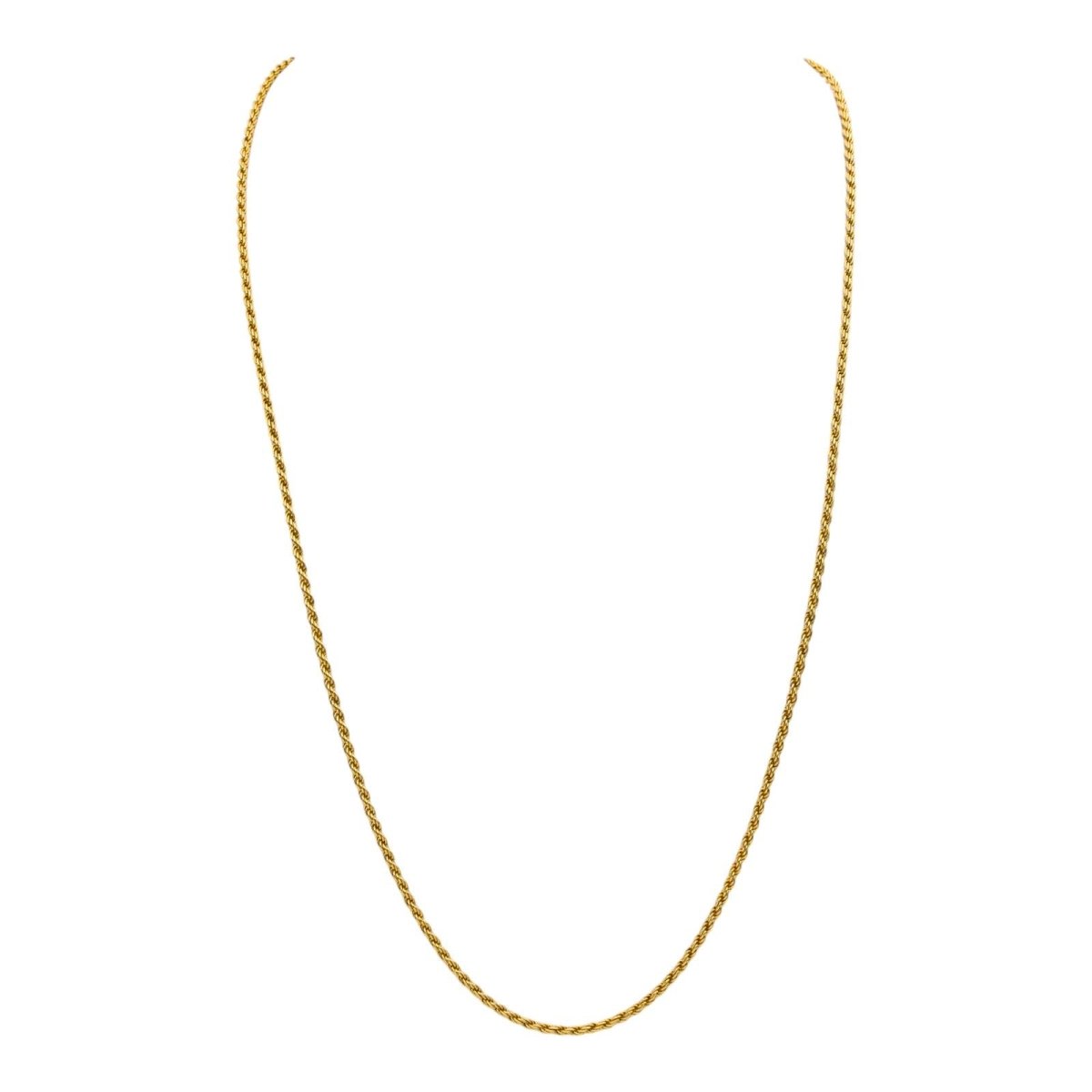 Necklace Yellow gold necklace