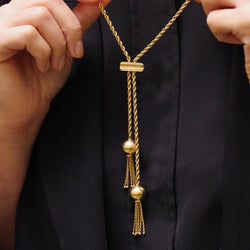 Collier Sautoir en or jaune - Castafiore