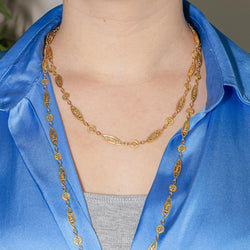 Collier Sautoir en or jaune - Castafiore