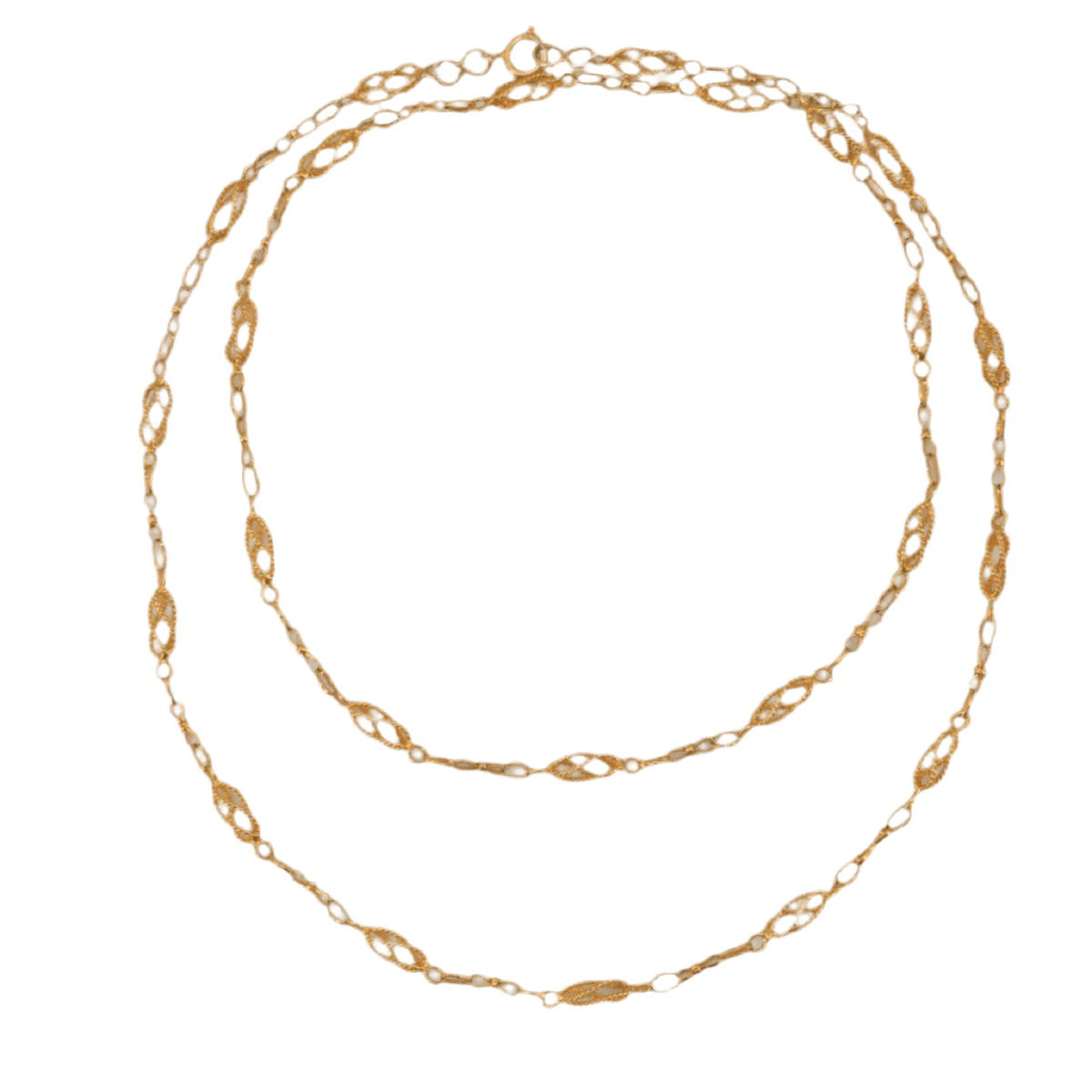 Collier Sautoir en or jaune - Castafiore