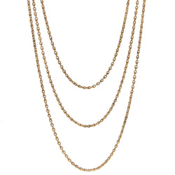 Collier Sautoir en or jaune - Castafiore